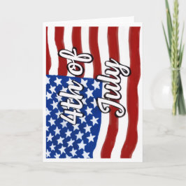 Happy 4th of July Greeting Card Karte