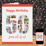 Happy 50. Geburtstag Nummer 50 FotoCollage Big<br><div class="desc">Big Birthday Card für einen 50. Geburtstag - ideal für Freunde, Familie oder Arbeitskollegen. Das Design verfügt über eine Collage aus Foto in der Form einer großen Zahl 50, die Sie mit Ihren eigenen Fotos einzigartig machen können. Erstellen Sie Ihre eigene Foto-Collage, indem Sie Ihre Fotos in geordneter Richtung um...</div>
