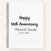 Happy 50. Jubiläum fügen Sie Pärchen Namen Datum H