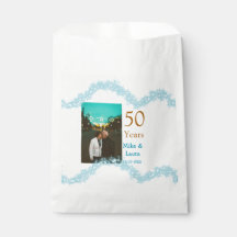 Happy 50th anniversary add couple name date weddin
