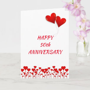 HAPPY ***50th*** ANNIVERSARY AND "ENJOY" Karte