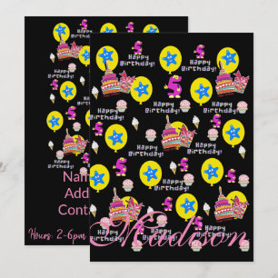 Happy 5th Birthday Einladung Geburtstag #5