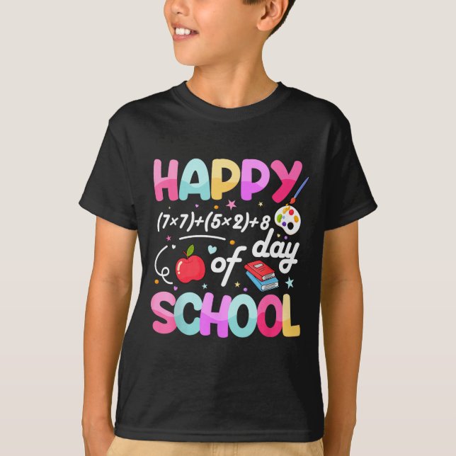 Happy 67 Days Of School 67th Day Smarter Six Seven T-Shirt (Vorderseite)