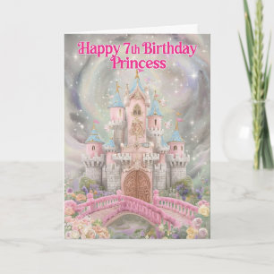 Happy 7th Birthday Card Karte