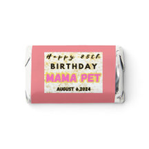 Happy 85. Geburtstag Schokolade Bar Wrapper