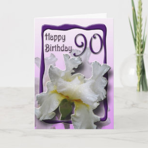 Happy 90th Birthday Greeting Card Karte