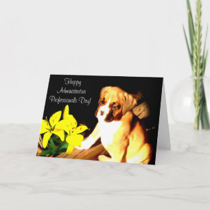 Happy Administrative Professionals Day Boxer Card Karte