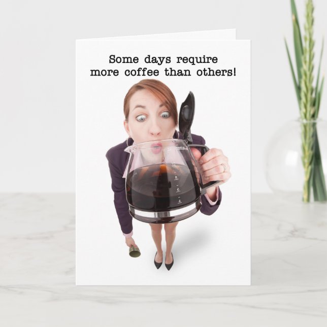Happy Administrative Professionals Day Happy Woman Karte (Vorderseite)