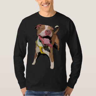 Happy Adoptable Pitbull T-Shirt