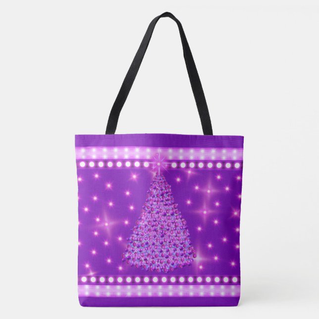 Happy Advent Saison Ladys' Tote Bag Tasche (Vorderseite)