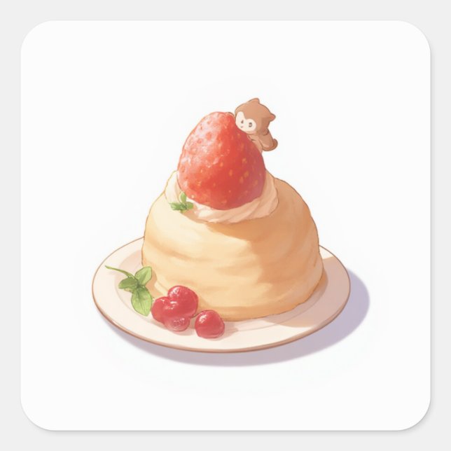 Happy Aesthetic Sticker (Vorderseite)