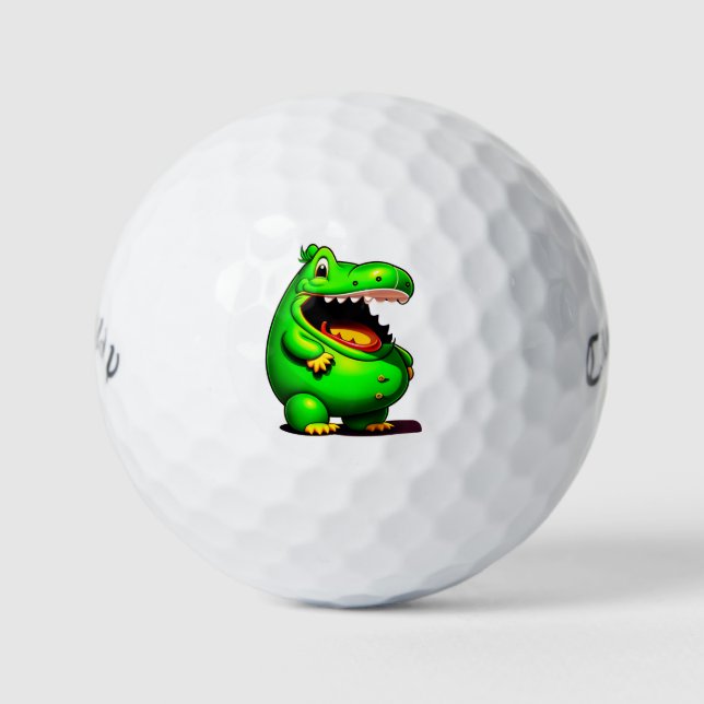 Happy Alligator Callaway Warbird Golf Ball (Vorderseite)