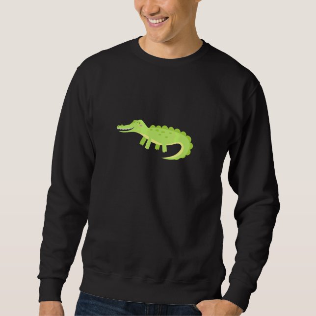 Happy Alligator Sweatshirt (Vorderseite)