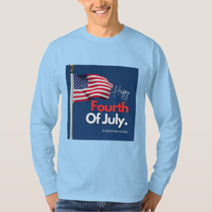 Happy Amerikanische Unabhängigkeitstag American Fl T-Shirt