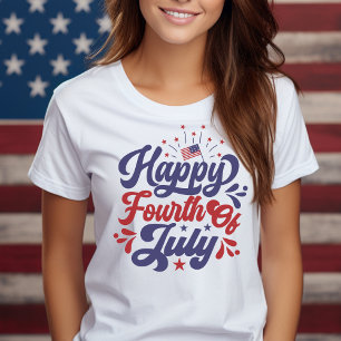 Happy Amerikanische Unabhängigkeitstag American Pa T-Shirt