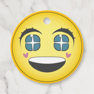 Happy Animes Gesicht Geschenkanhänger