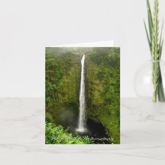 Happy Anniversary-Hawaii Karte (Vorderseite)