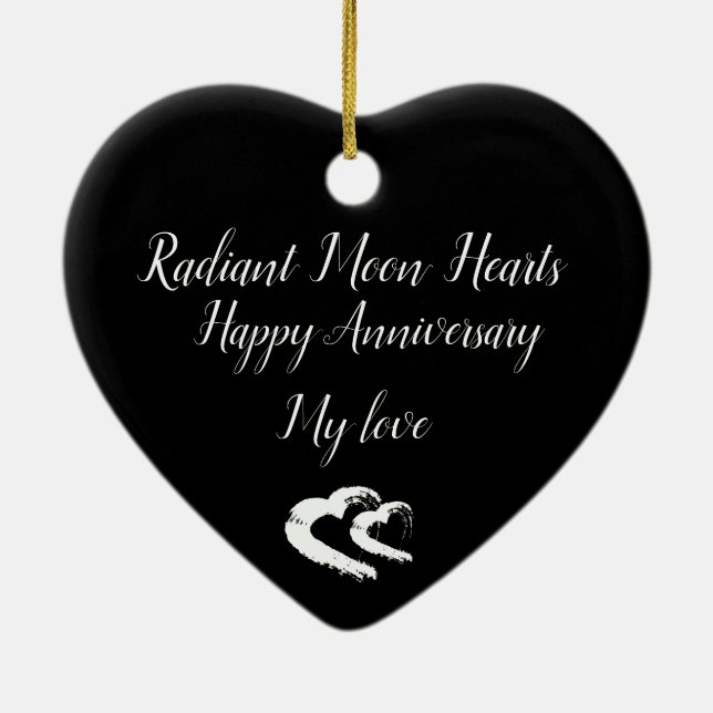 Happy Anniversary Ornament (Hinten)