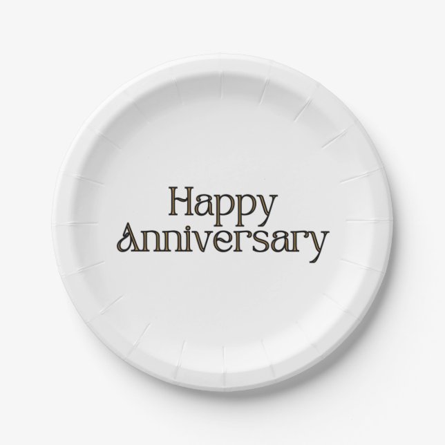 Happy Anniversary Paper Tellers Pappteller (Vorderseite)