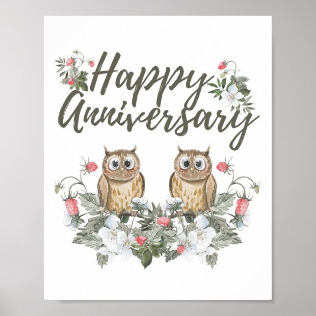 Happy Anniversary Poster (Vorne)