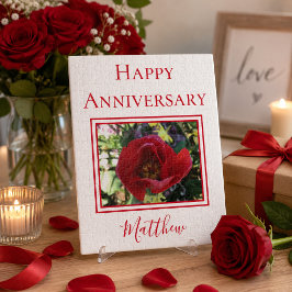 Happy Anniversary Rose Foto Thema
