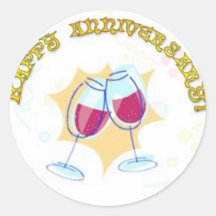 Happy Anniversary Stickers