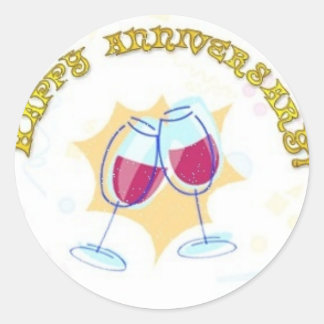 Happy Anniversary Stickers