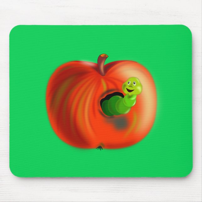 Happy Apple Mousepad (Vorne)