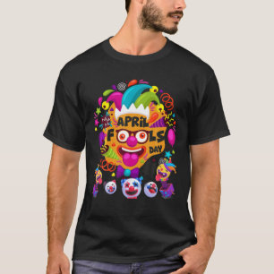 Happy April Fool's Day 1. April Joke Pranks Kinder T-Shirt