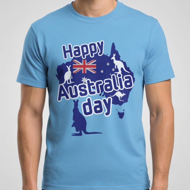 Happy Australia Day T-Shirt (Von Creator hochgeladen)