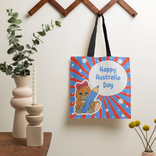 Happy Australia Day Tote Bag Tasche