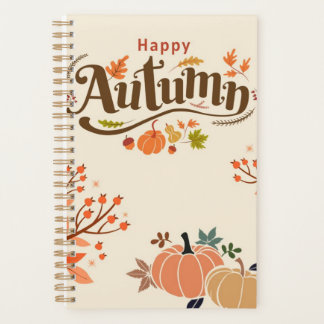 Happy Autumn Plananner Planer