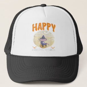 Happy Axolotl-O-Ween Cute Halloween Axolotl Hallow Truckerkappe