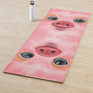 Happy Baby Pig Funny Yoga Mat - Lächeln Yogamatte