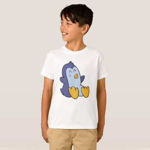 Happy Baby Pinguin Hintergrundfarbe auswählen T-Shirt