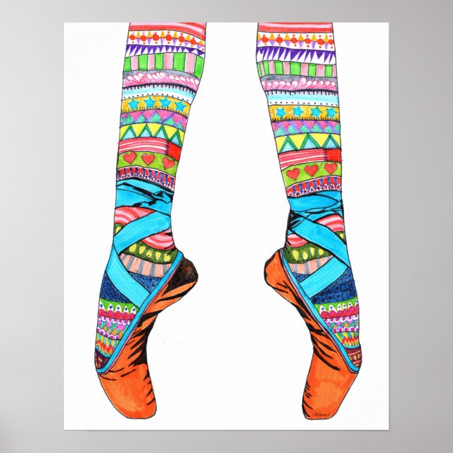 Happy Ballet Poster (Vorne)