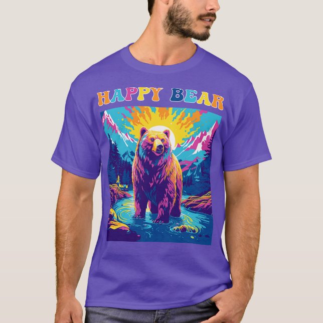Happy Bear T-Shirt (Vorderseite)
