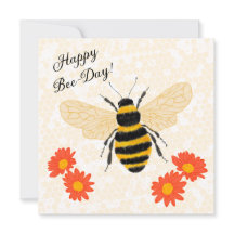 Happy Bee-Day Card