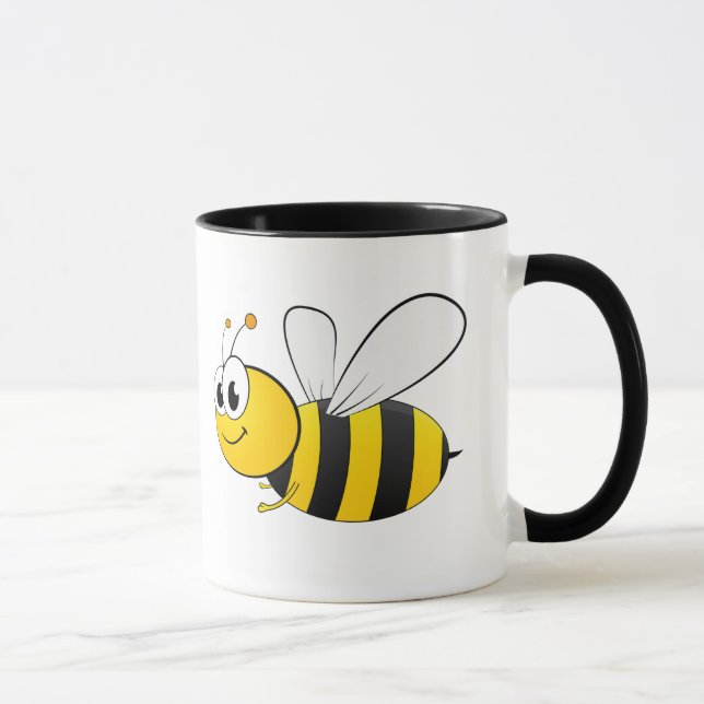 Happy Bee Design Tasse (Rechts)