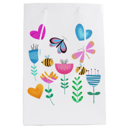 Happy Bee Garden Mittlere Geschenktüte