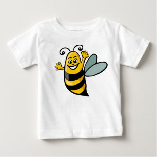Happy Bee - Maßgeschneidert Baby T-shirt