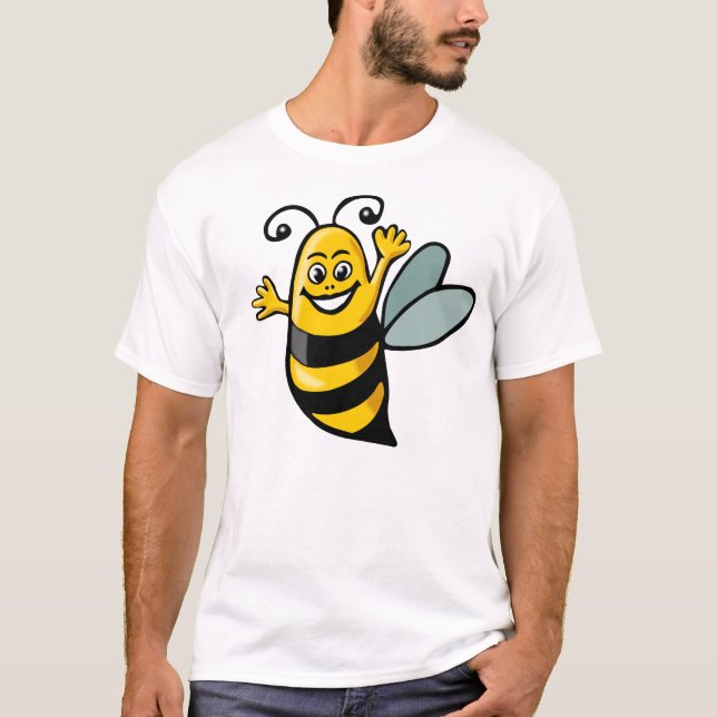 Happy Bee T-Shirt (Vorderseite)