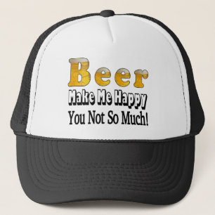 Happy Beer Hat Truckerkappe