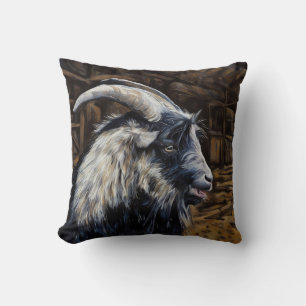 Happy Billy Goat Kissen