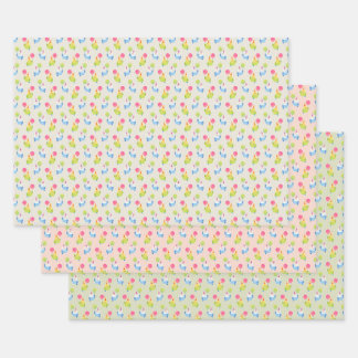 Happy Birbday Budgie Geschenkpapier Set