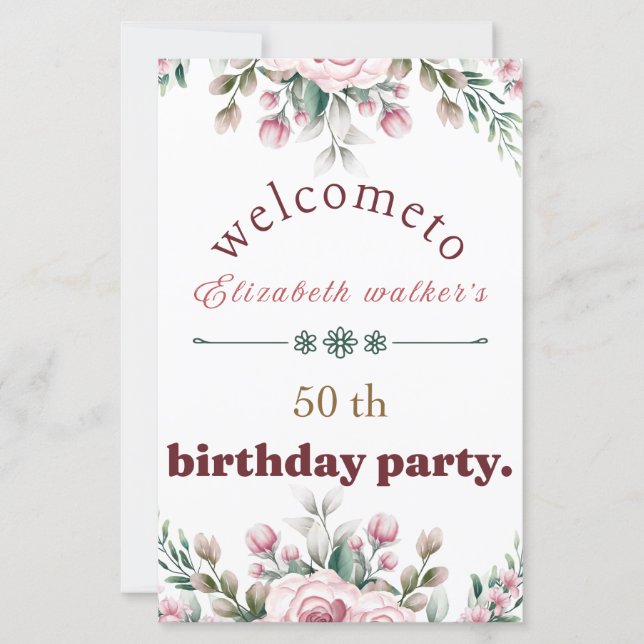 Happy Birthday (Vorderseite)