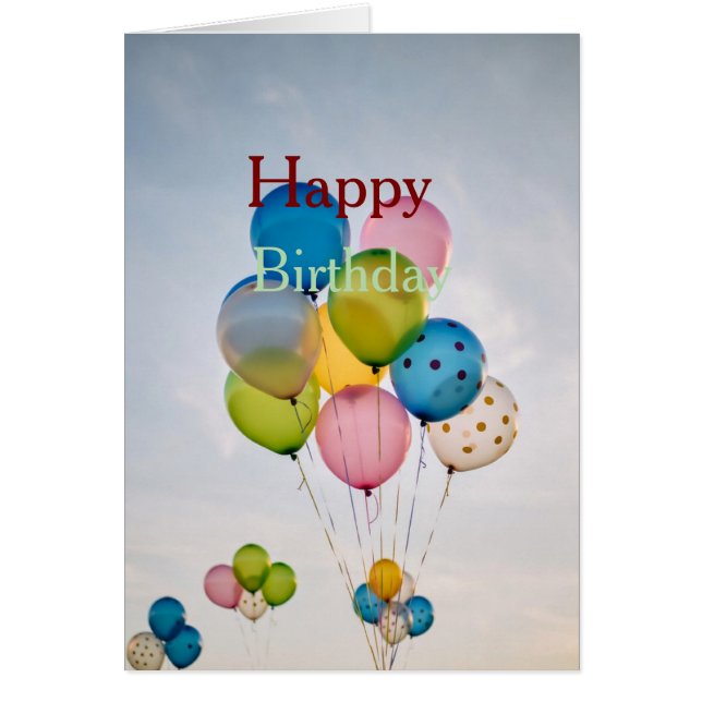 Happy Birthday (Devant)