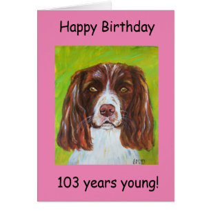 Happy Birthday 103 Jahre