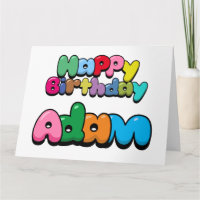 Happy Birthday Adam