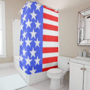 Happy Birthday America, Independence Day Duschvorhang